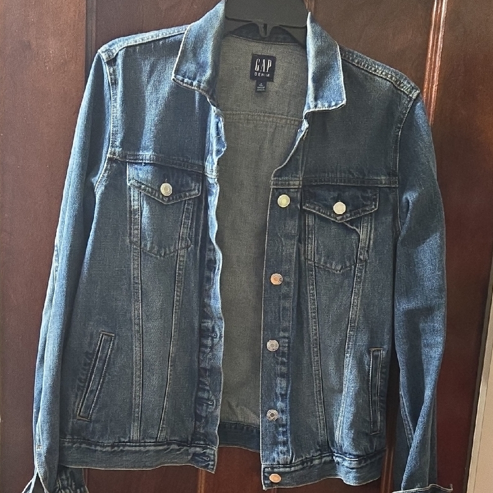 GAP Ladies Classic Blue Denim Jacket Medium